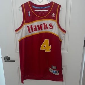 Spud Webb Atlanta Hawks jersey
